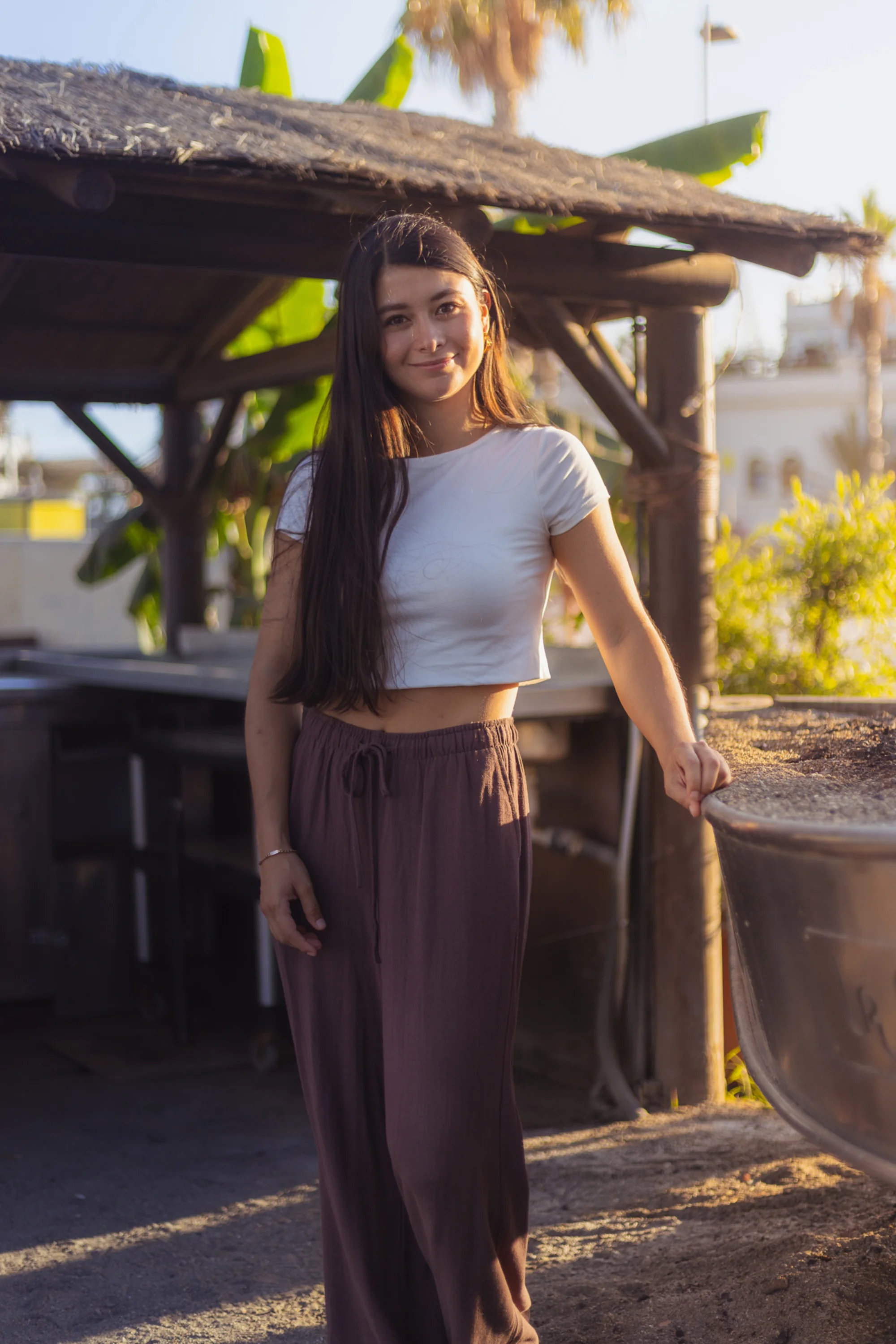 Golden hour in La Malagueta