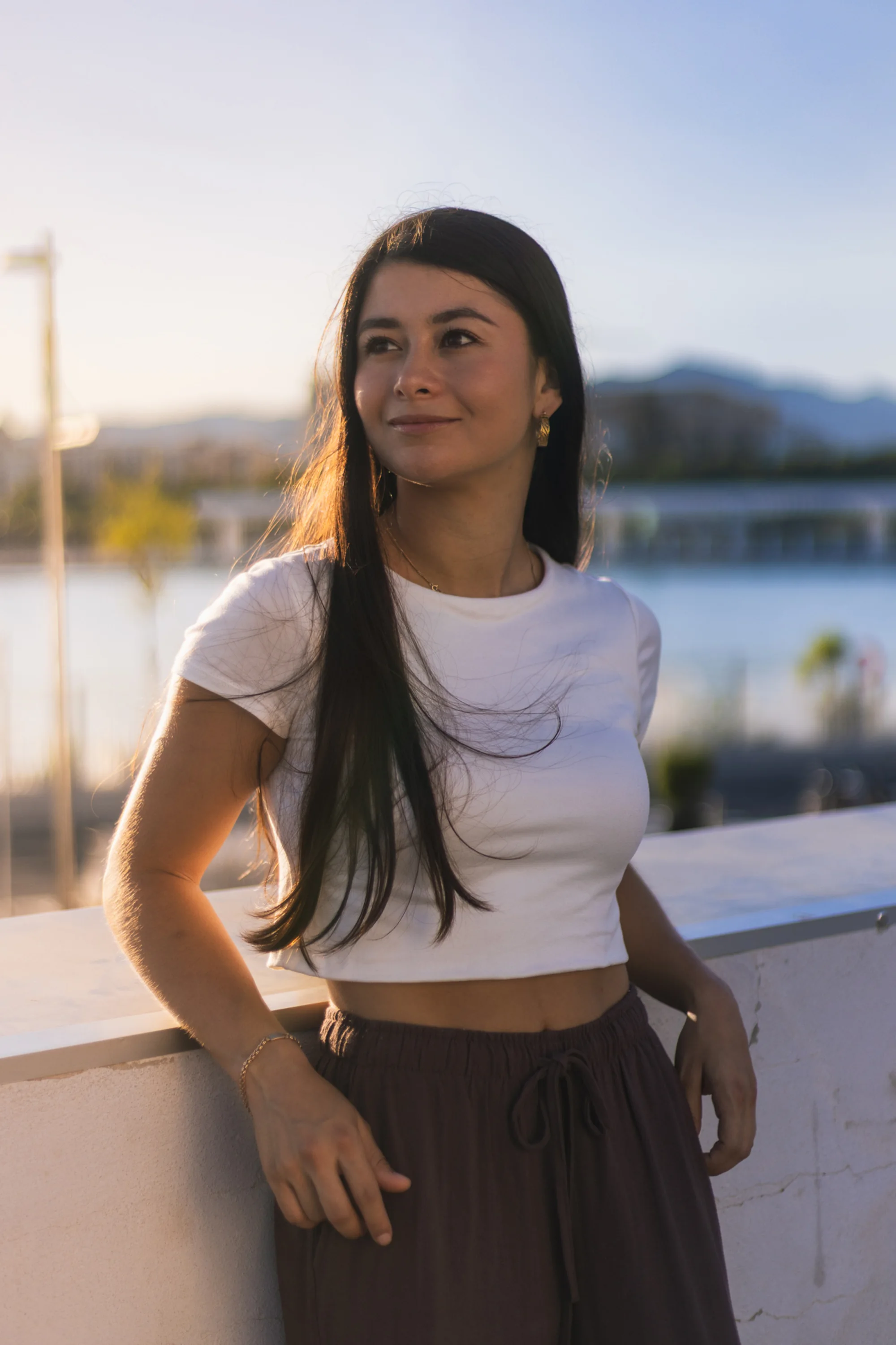 Golden hour in La Malagueta