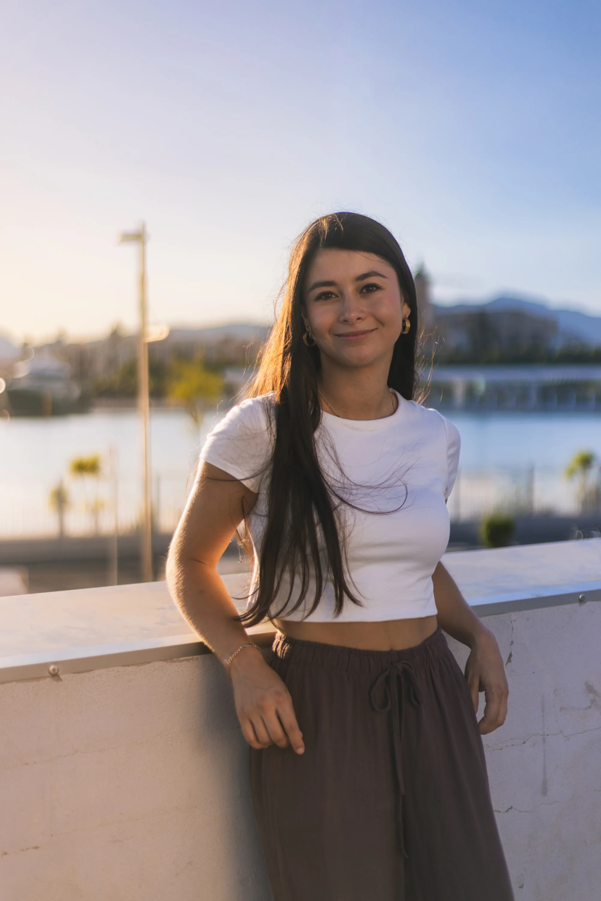Golden hour in La Malagueta