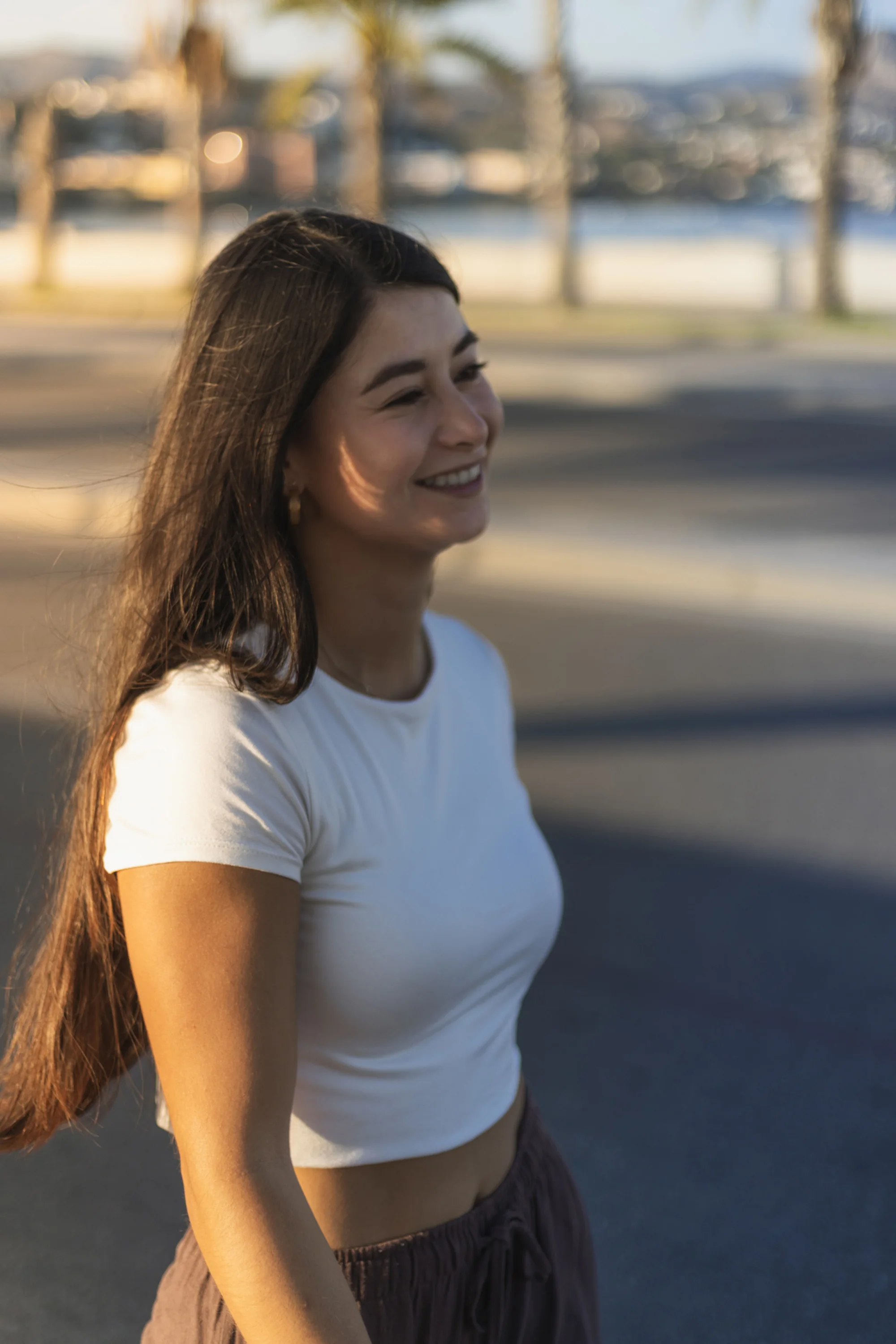 Golden hour in La Malagueta