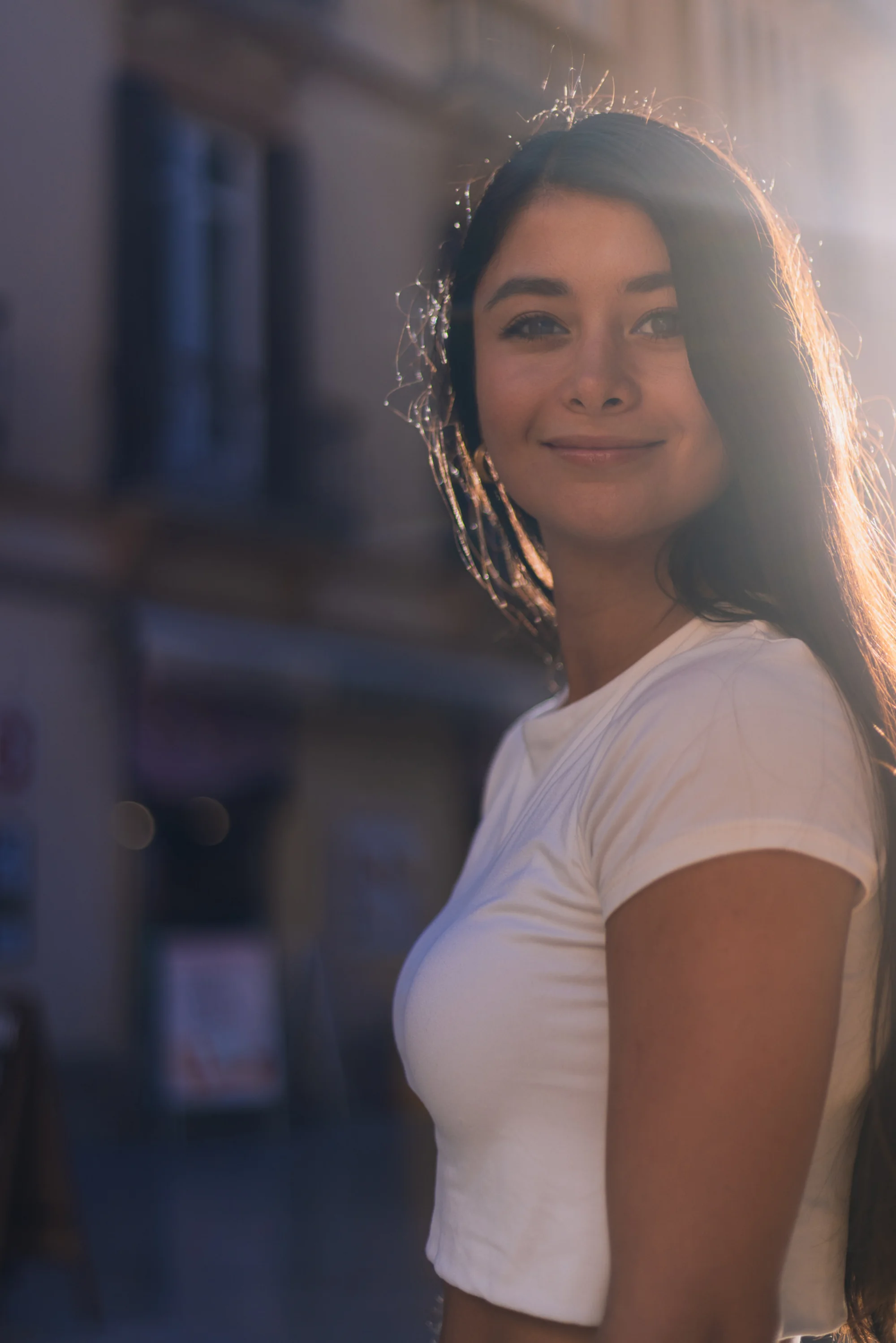 Golden hour in La Malagueta