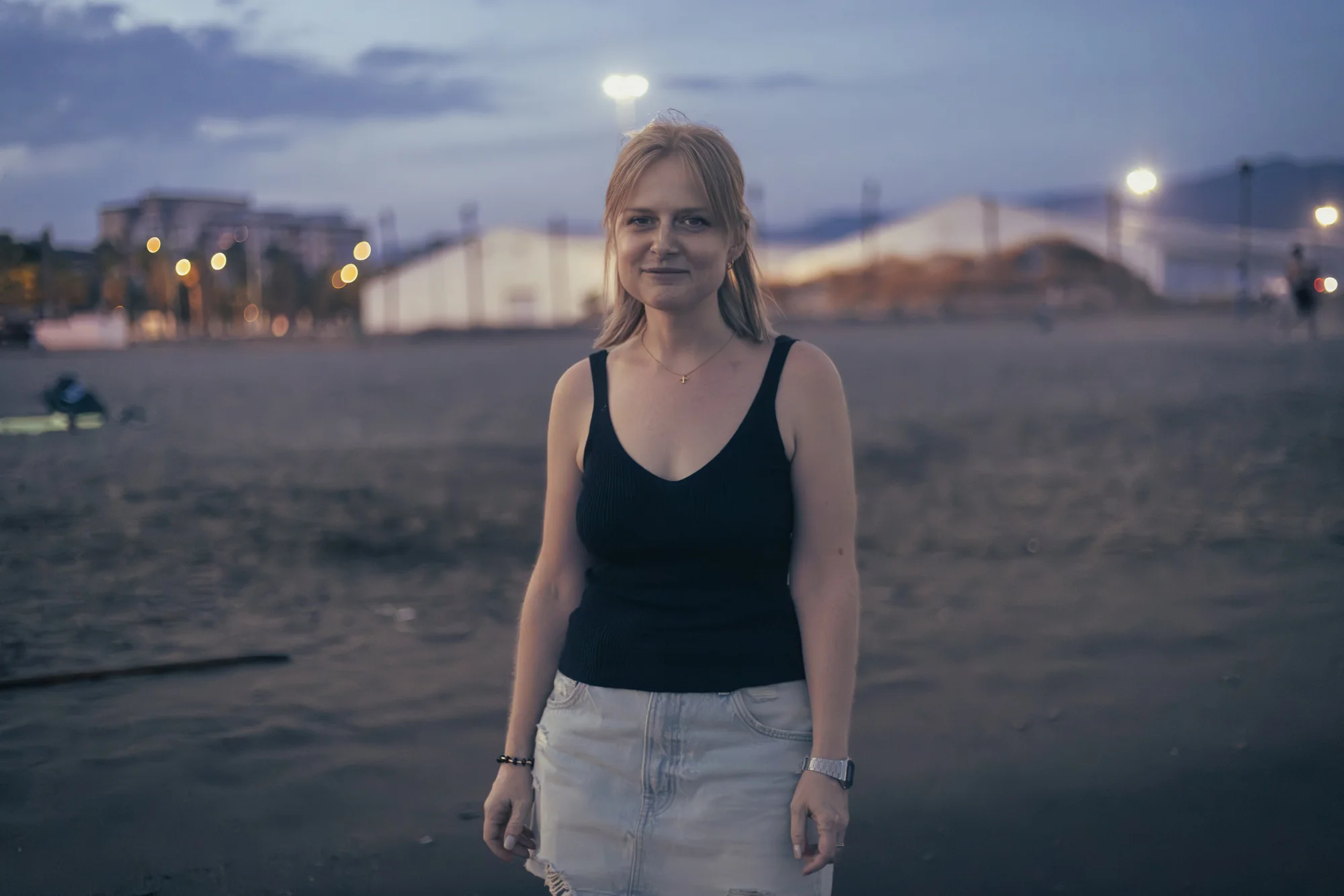 Beach sunset shoot