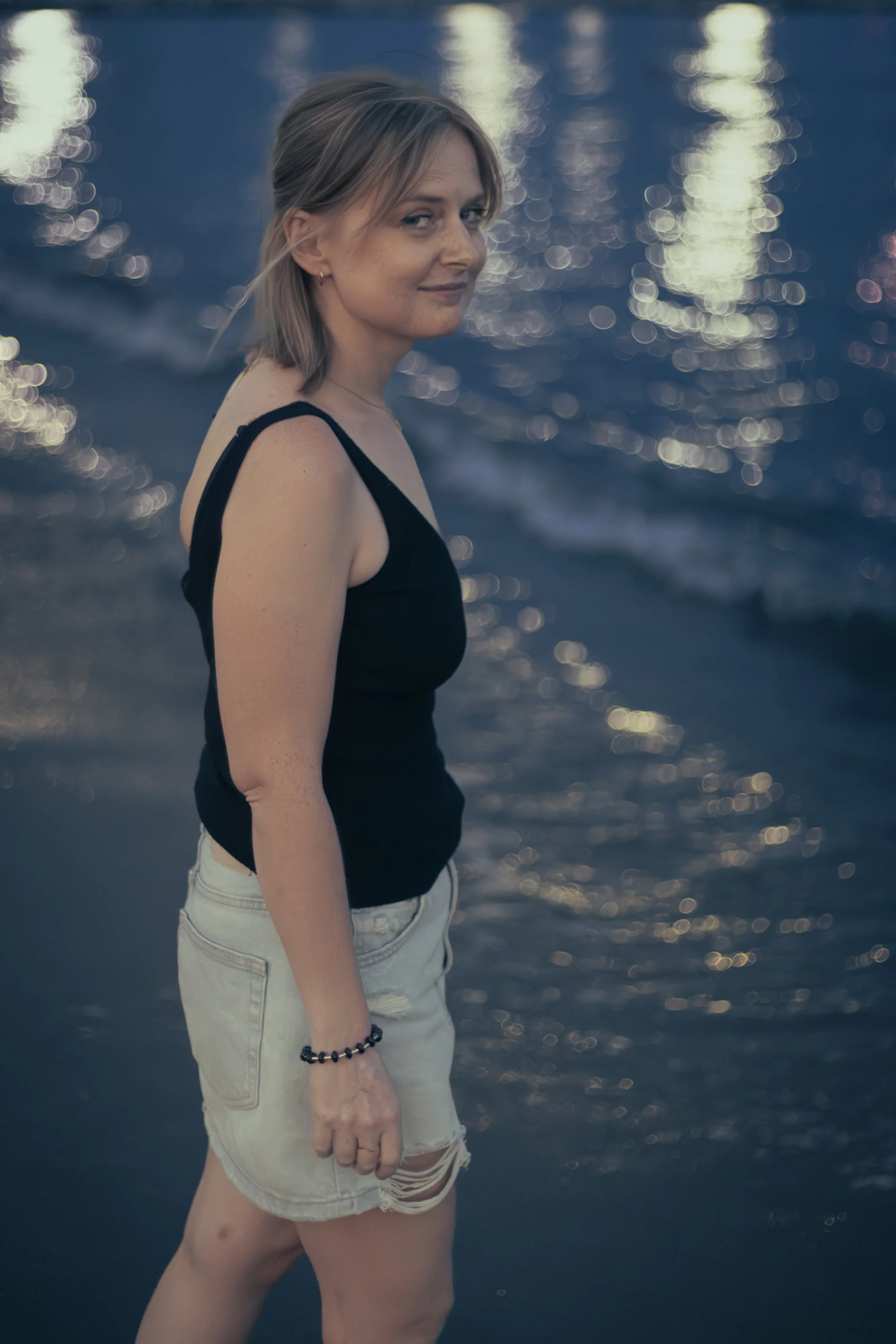 Beach sunset shoot